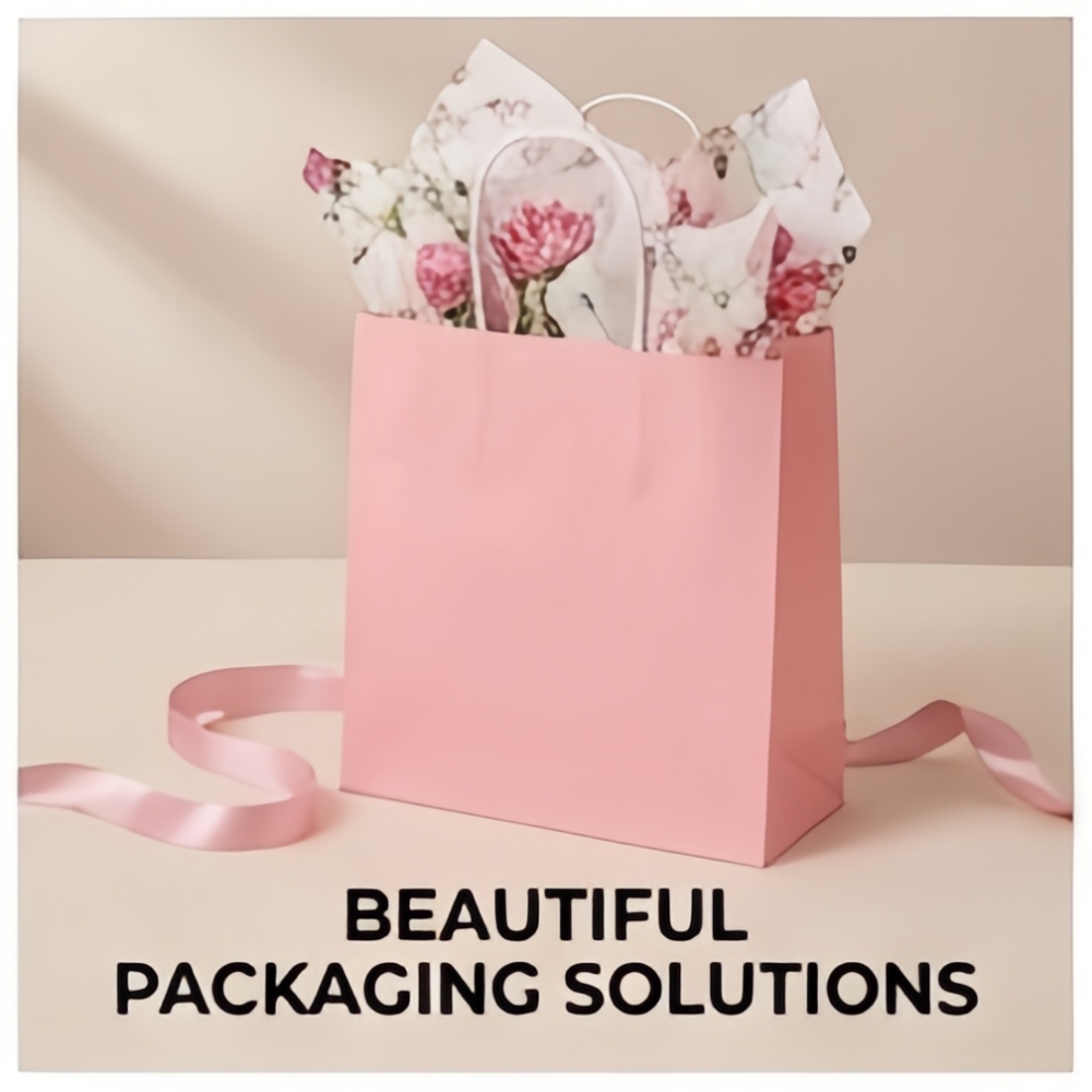 맞춤형 디자인이 가능한 손잡이 달린 크라프트지 선물 포 - Wedding/Event Supply Store 리뷰 및 가격