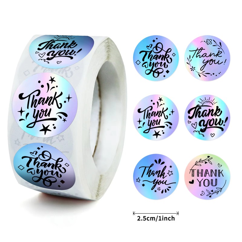 레이저 인쇄 감사 스티커, 홀로그램 봉인 라벨, 접착식 - Wedding Envelopes 리뷰 및 가격