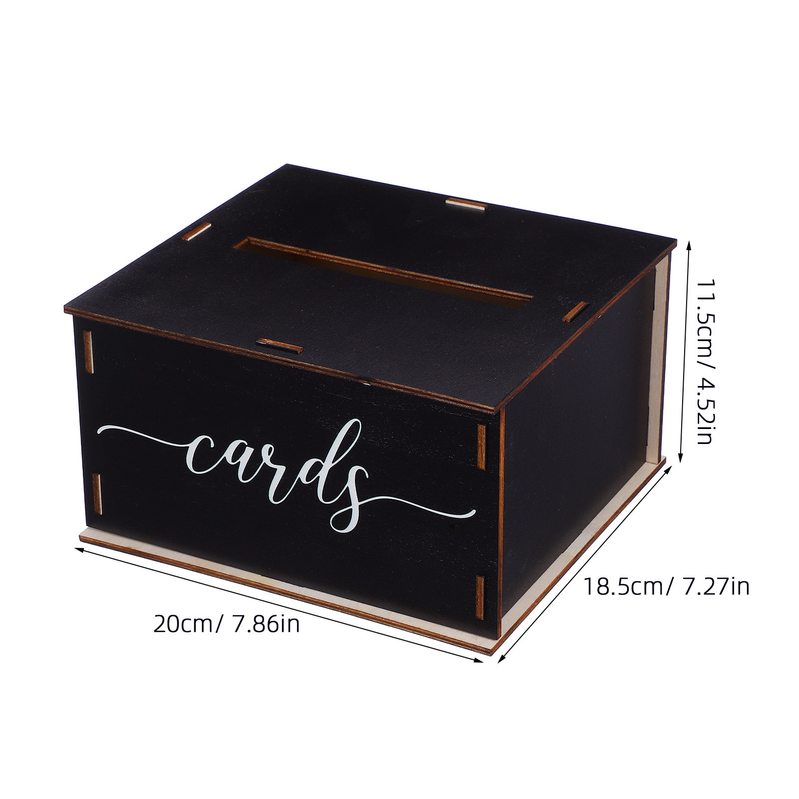 나무 웨딩 카드 박스, 소박한 매력의 장식용 카드 홀더 - Wedding Card Box 리뷰 및 가격